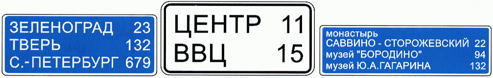 Обозначение 6. Знак 6.12. Дорожные знаки указатель расстояний. 6.12 