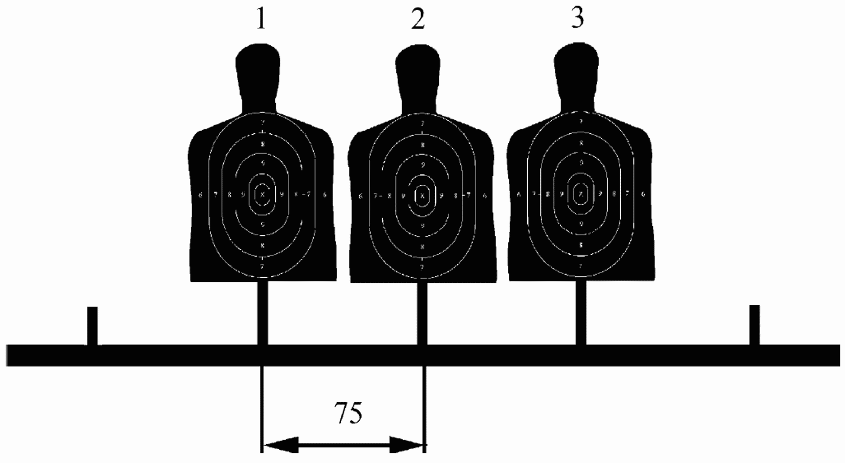 Характеристики стойки для гонга Shootman (Сталь, цепи, 550 мм)